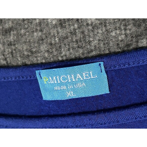 P. Michael Women's 3/4 Sleeve University of Kentucky T-Shirt UK Blue (Sz XL) - Picture 8 of 9